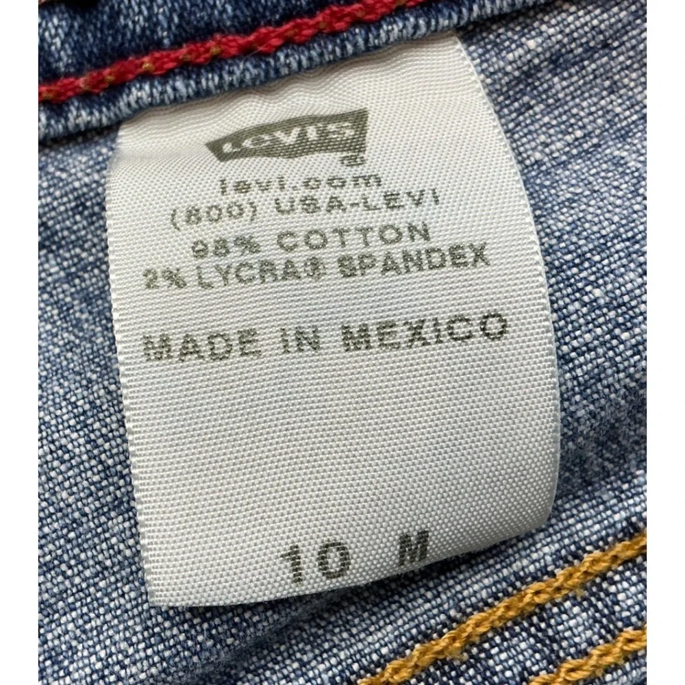 Levi's Straight Leg Jeans Medium Wash Blue‎ Denim Mens Size 34x31 Casual